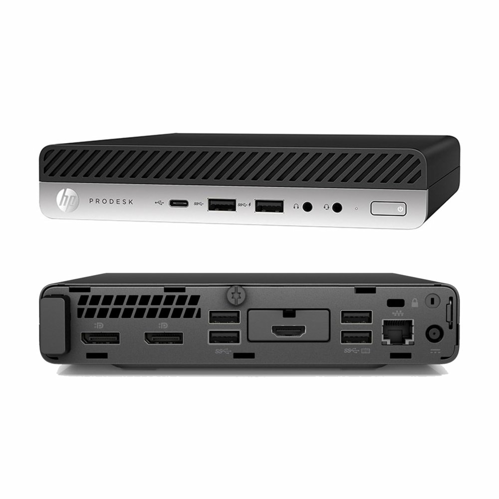 HP ProDesk Mini 600 G4 | Intel Core i5-8500T | 8GB RAM | 256GB SSD | Windows 11 Professional | Refurbished Silver 1 HP ProDesk Mini 600 G4 | Intel Core i5-8500T | 8GB RAM | 256GB SSD | Windows 11 Professional | Refurbished Silver
