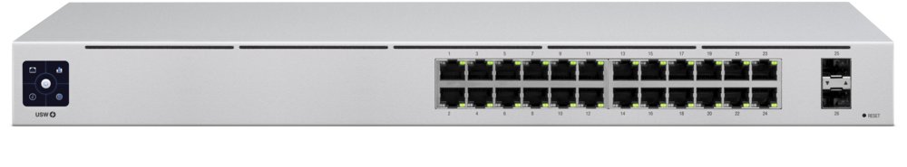 Ubiquiti UniFi USW-24 Managed L2 Gigabit Ethernet Switch | 24-Poorts 1 Ubiquiti UniFi USW-24 Managed L2 Gigabit Ethernet Switch | 24-Poorts