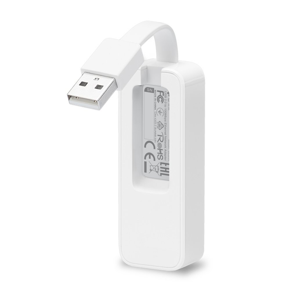 TP-Link UE200 | USB 2.0 naar 100 Mbps Ethernet Netwerkadapter | Opvouwbaar 3 TP-Link UE200 | USB 2.0 naar 100 Mbps Ethernet Netwerkadapter | Opvouwbaar - Afbeelding 3