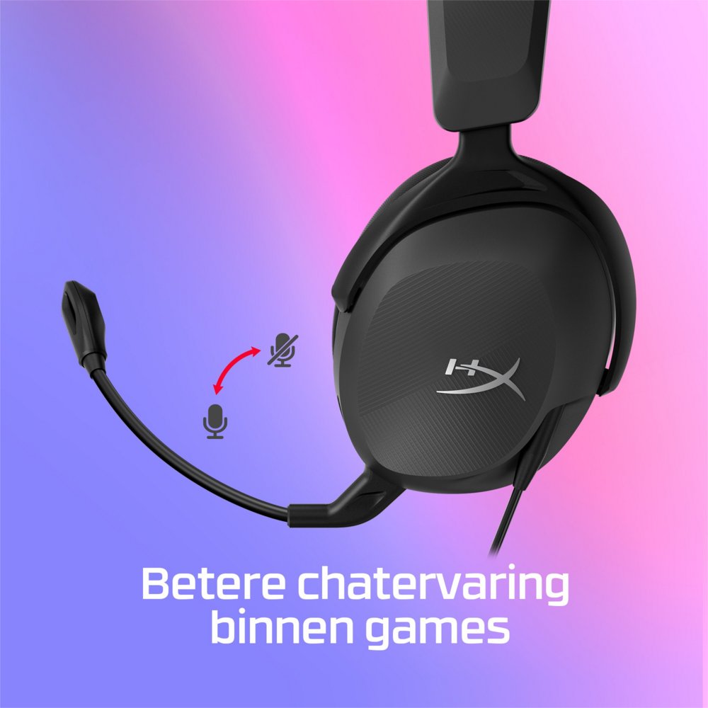 HyperX Cloud Stinger 2 Core | Bedrade Over-ear Gaming Headset | 3.5mm | Zwart 10 HyperX Cloud Stinger 2 Core | Bedrade Over-ear Gaming Headset | 3.5mm | Zwart - Afbeelding 10
