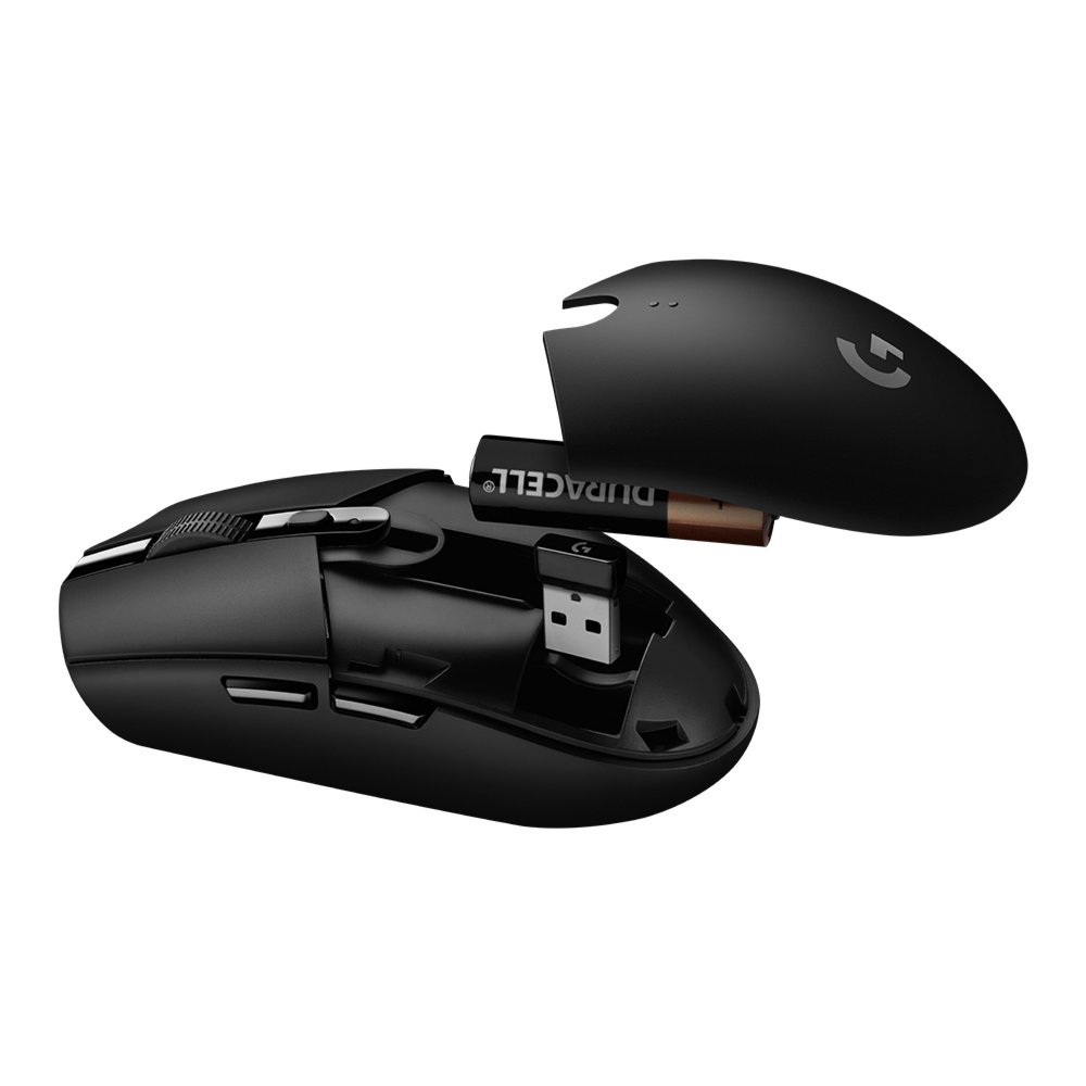 Logitech G305 Lightspeed | Gaming Muis | Rechtshandig | RF | 12000 DPI | Zwart 8 Logitech G305 Lightspeed | Gaming Muis | Rechtshandig | RF | 12000 DPI | Zwart - Afbeelding 8
