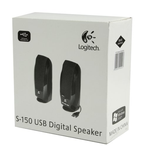 Logitech S150 | 2.0 USB Luidsprekerset | 1,2W RMS | Zwart 2 2W RMS | Zwart