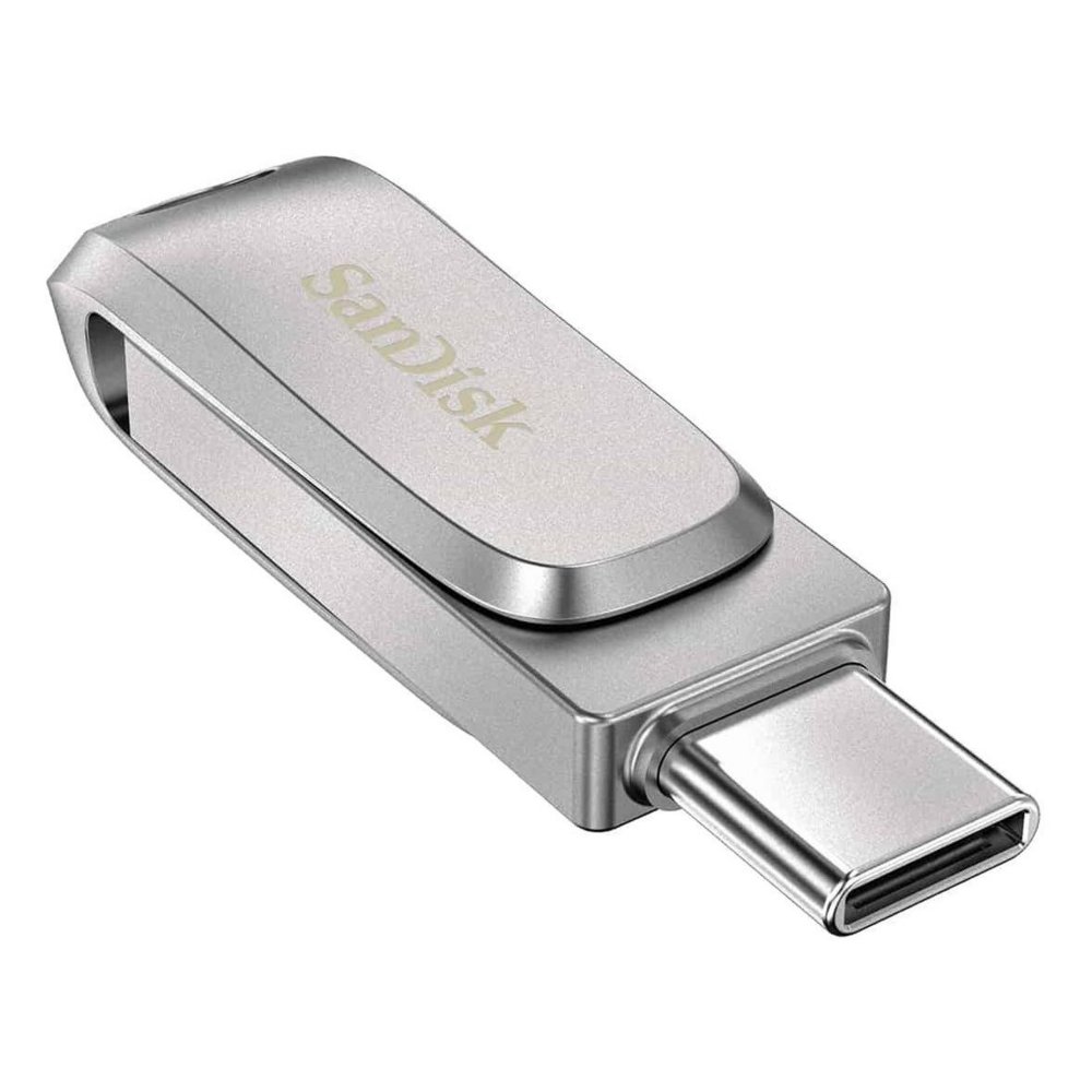 SanDisk Ultra Dual Drive | 1TB USB-C 3.2 & USB-A 3.2 Flash Drive | Roestvrijstaal 1 SanDisk Ultra Dual Drive | 1TB USB-C 3.2 & USB-A 3.2 Flash Drive | Roestvrijstaal
