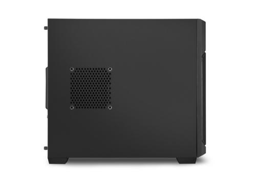 Sharkoon V1000 | Mini Tower Case | Zwart 4 Sharkoon V1000 | Mini Tower Case | Zwart - Afbeelding 4