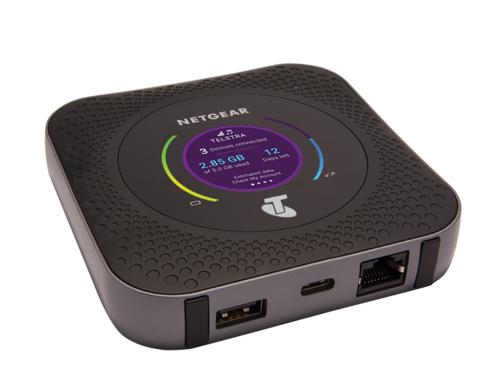 NETGEAR AirCard M1 MR1100-100EUS | Mobiele WiFi (4G LTE) Router | Tot 1 Gbps | Zwart 4 NETGEAR AirCard M1 MR1100-100EUS | Mobiele WiFi (4G LTE) Router | Tot 1 Gbps | Zwart - Afbeelding 4