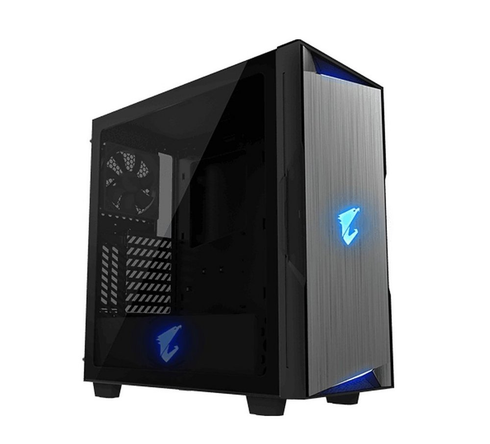 Gigabyte AORUS C300 Glass | Midi Tower Case | Zwart 1 Gigabyte AORUS C300 Glass | Midi Tower Case | Zwart