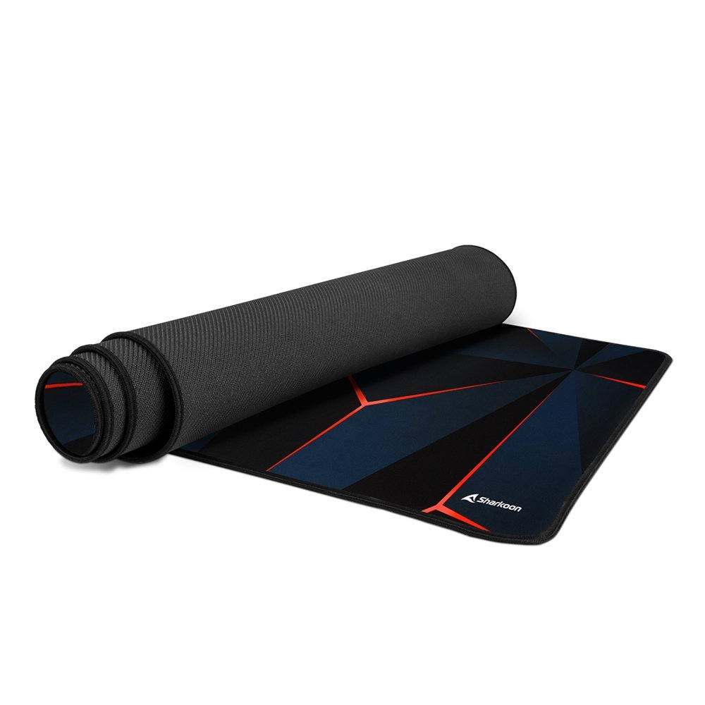 Sharkoon SKILLER SGP30 | Gaming Muismat | Zwart/Blauw/Oranje | Stoffen oppervlak 3 Sharkoon SKILLER SGP30 | Gaming Muismat | Zwart/Blauw/Oranje | Stoffen oppervlak - Afbeelding 3