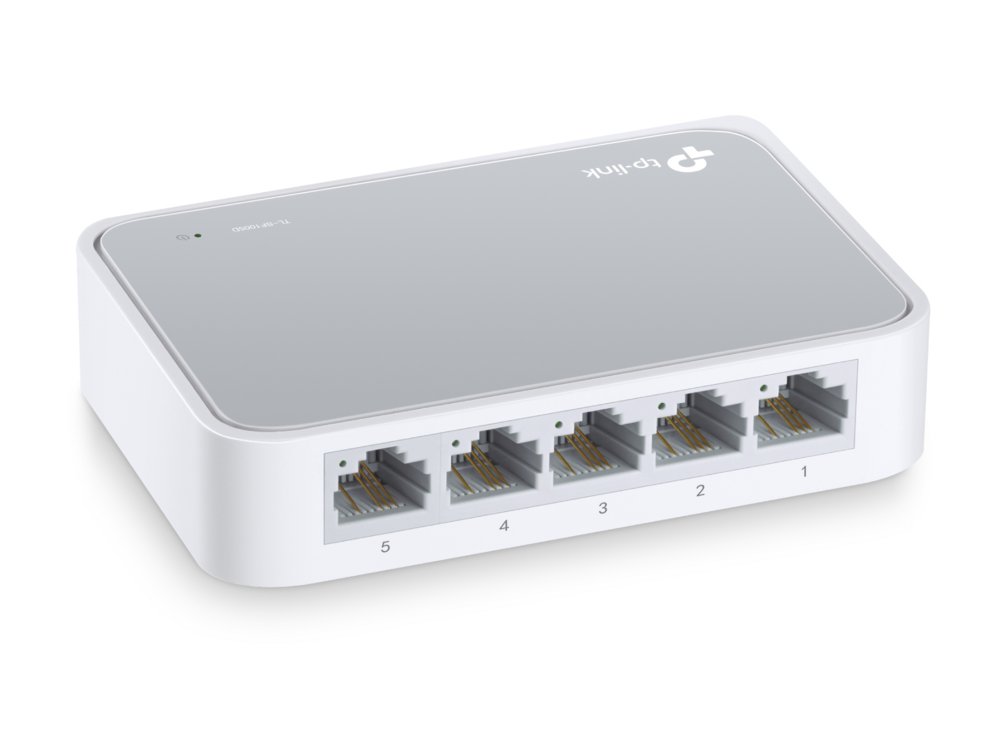 TP-Link TL-SF1005D | Unmanaged Switch | 5-poorts Fast Ethernet (10/100 Mbps) | Wit 6 TP-Link TL-SF1005D | Unmanaged Switch | 5-poorts Fast Ethernet (10/100 Mbps) | Wit - Afbeelding 6