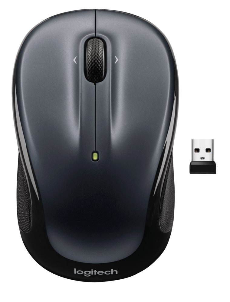 Logitech M325s | Draadloze Muis | Links- en Rechtshandig | RF | 1000 DPI | Zwart 2 Logitech M325s | Draadloze Muis | Links- en Rechtshandig | RF | 1000 DPI | Zwart - Afbeelding 2