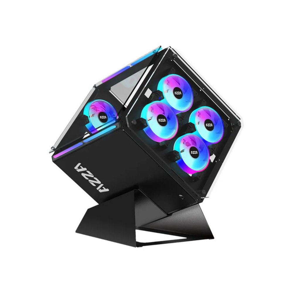 Azza Cube Case 802 | Zwart 1 Azza Cube Case 802 | Zwart