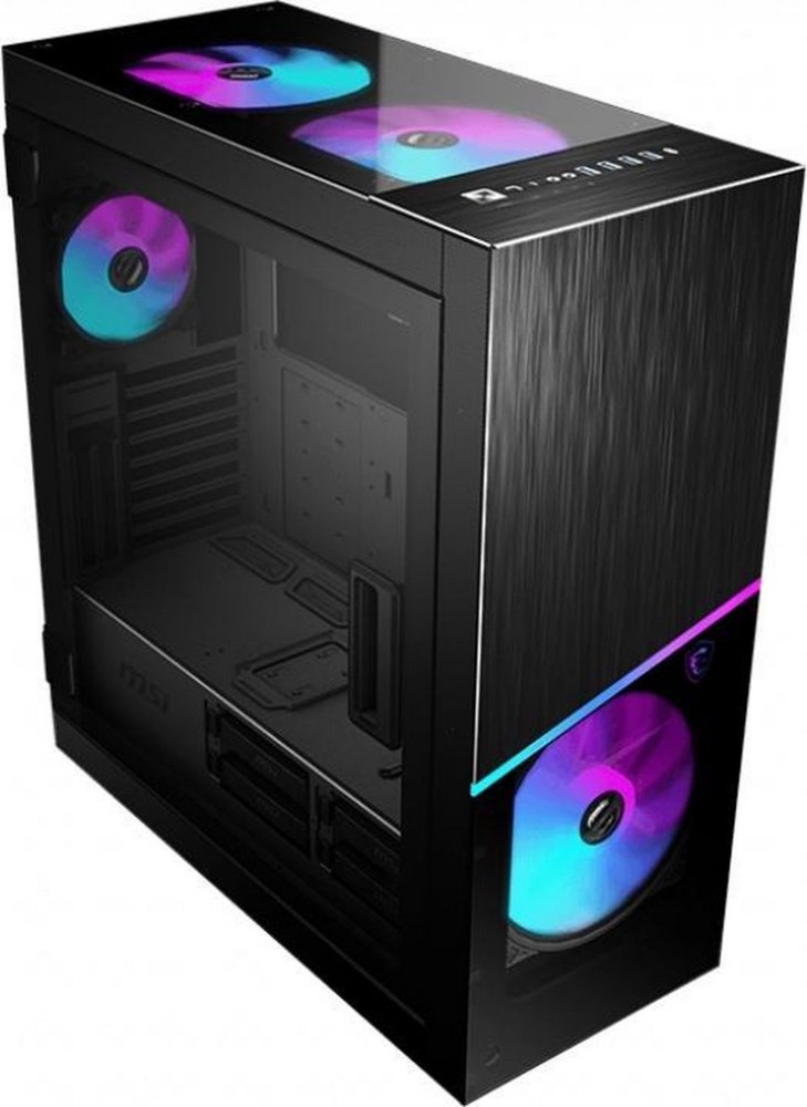 MSI MPG Velox 100R RGB | Midi Tower Case | Zwart 1 MSI MPG Velox 100R RGB | Midi Tower Case | Zwart