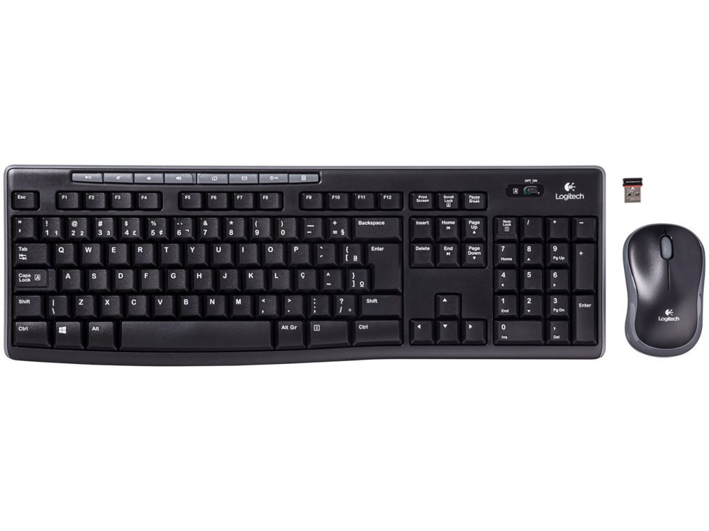 Logitech MK270 | Draadloze Muis en Toetsenbordcombo | QWERTY 2 Logitech MK270 | Draadloze Muis en Toetsenbordcombo | QWERTY - Afbeelding 2