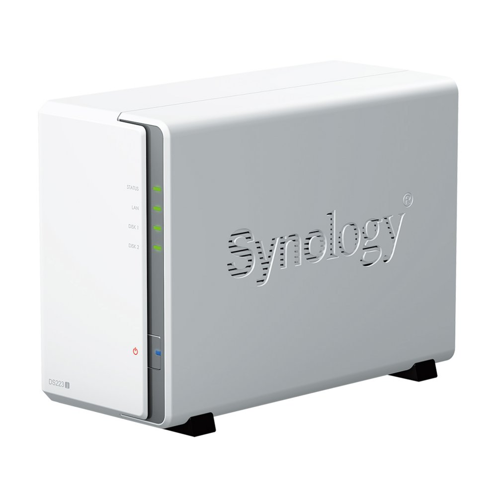 Synology DiskStation DS223j NAS | 2 Drive Bays | 1x Gigabit Ethernet | Wit 2 Synology DiskStation DS223j NAS | 2 Drive Bays | 1x Gigabit Ethernet | Wit - Afbeelding 2