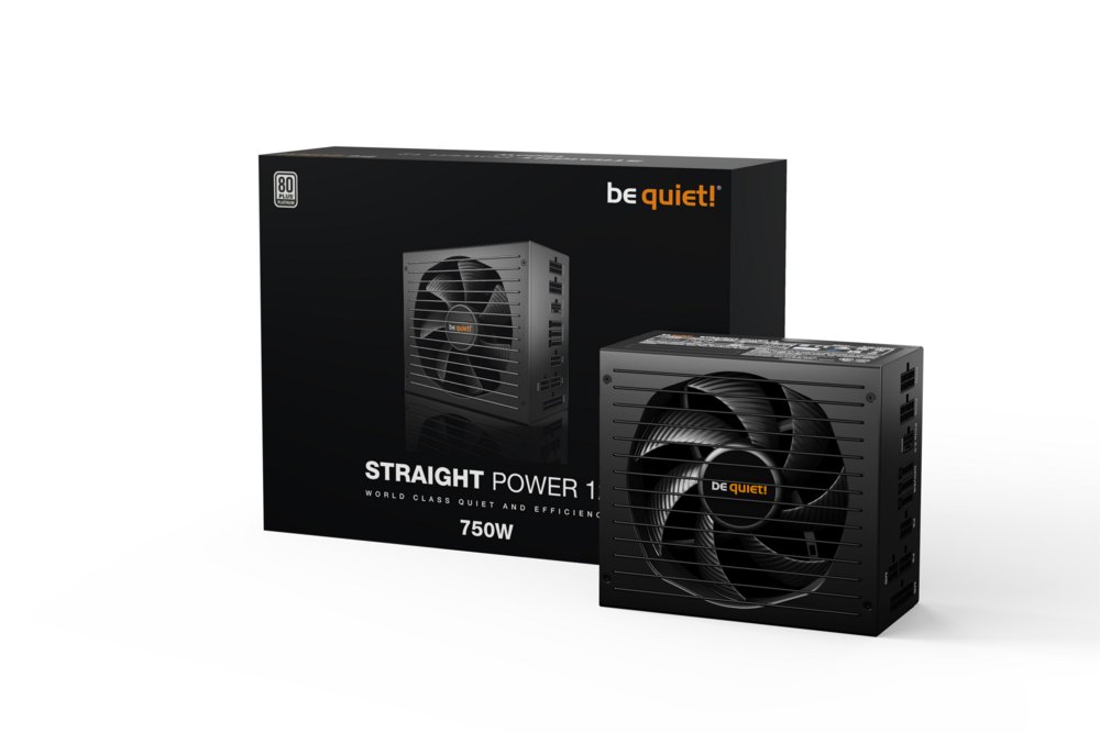 be quiet! Straight Power 12 | 750 Watt Platinum ATX 3.0 PSU | Modulair | Power Supply | Voeding 4 be quiet! Straight Power 12 | 750 Watt Platinum ATX 3.0 PSU | Modulair | Power Supply | Voeding - Afbeelding 4