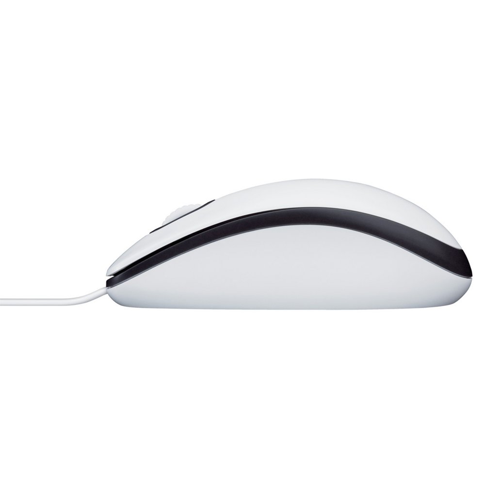 Logitech M100 | Bekabelde Muis | Links- en Rechtshandig | USB-A | 1000 DPI | Wit 4 Logitech M100 | Bekabelde Muis | Links- en Rechtshandig | USB-A | 1000 DPI | Wit - Afbeelding 4