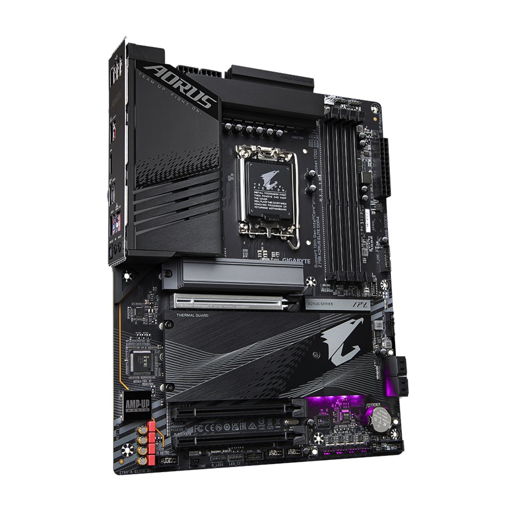 Gigabyte Z790 AORUS ELITE DDR4 | Socket LGA 1700 | Intel Z790 | 4xDDR4 | ATX | Moederbord 3 Gigabyte Z790 AORUS ELITE DDR4 | Socket LGA 1700 | Intel Z790 | 4xDDR4 | ATX | Moederbord - Afbeelding 3