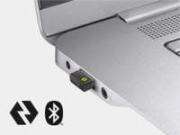 Logitech MX Master 3s for Business | Draadloze Muis | RF-Draadloos + Bluetooth | 8000 DPI | Grafiet 4 Logitech MX Master 3s for Business | Draadloze Muis | RF-Draadloos + Bluetooth | 8000 DPI | Grafiet - Afbeelding 4
