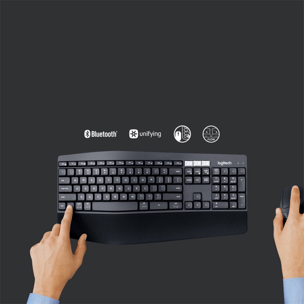 QWERTZ | Logitech MK850 Performance | Draadloze Muis en Toetsenbordcombo | QWERTZ 6 QWERTZ | Logitech MK850 Performance | Draadloze Muis en Toetsenbordcombo | QWERTZ - Afbeelding 6