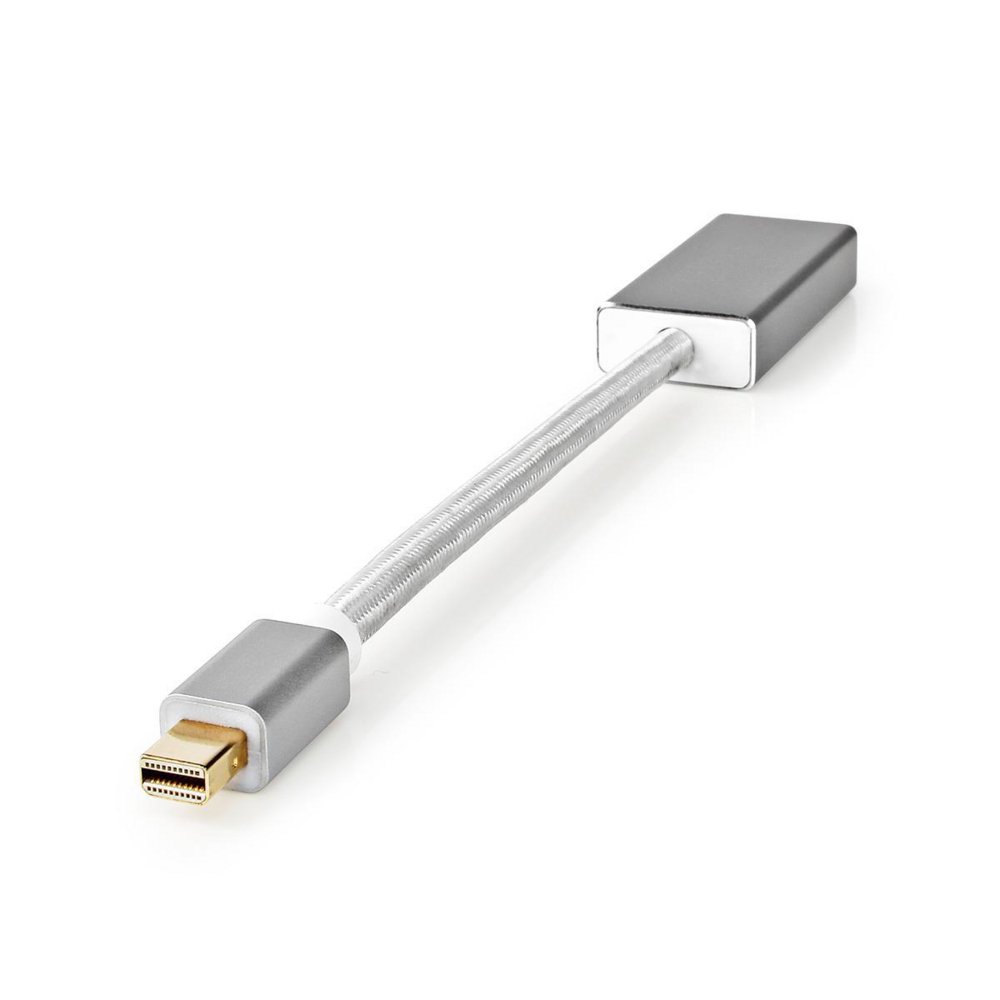 Nedis | Mini-DisplayPort naar Displayport 4K Adapter | Wit 4 Nedis | Mini-DisplayPort naar Displayport 4K Adapter | Wit - Afbeelding 4