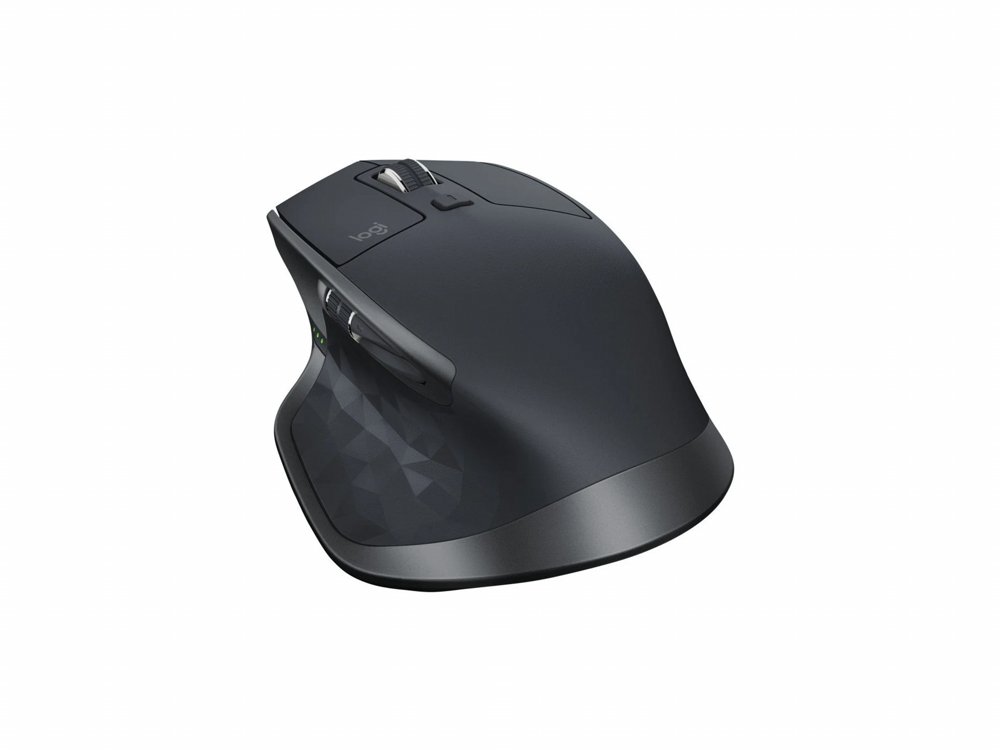 Logitech MX Master 2S | Draadloze Bluetooth Muis | Rechtshandig | 4000 DPI | Grafiet 2 Logitech MX Master 2S | Draadloze Bluetooth Muis | Rechtshandig | 4000 DPI | Grafiet - Afbeelding 2