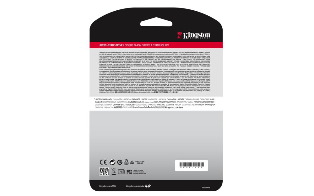 Kingston A400 | 960GB SATA SSD | 2.5'' | 500MB/s Lezen | 450MB/s Schrijven 4 Kingston A400 | 960GB SATA SSD | 2.5'' | 500MB/s Lezen | 450MB/s Schrijven - Afbeelding 4