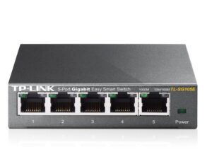 TP-Link TL-SG105E | 5-Poorts Gigabit Easy Smart Switch | Managed