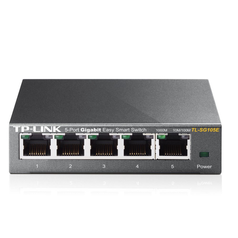 TP-Link TL-SG105E | 5-Poorts Gigabit Easy Smart Switch | Managed 1 TP-Link TL-SG105E | 5-Poorts Gigabit Easy Smart Switch | Managed