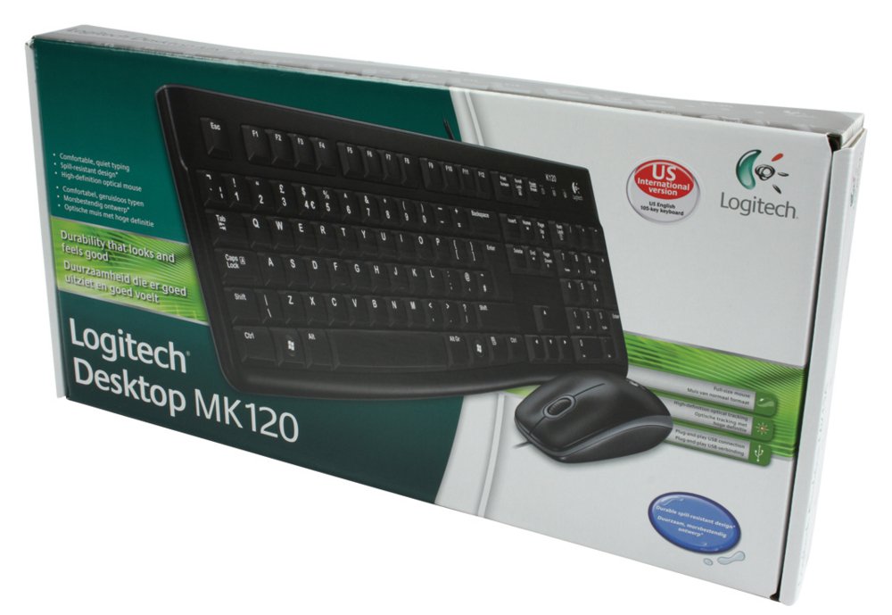 Logitech LGT-MK120 | Bedrade Muis en Toetsenbordcombo | QWERTY 4 Logitech LGT-MK120 | Bedrade Muis en Toetsenbordcombo | QWERTY - Afbeelding 4