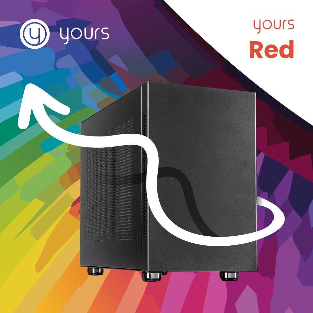 YOURS RED | Intel Core i5-14400 | 16GB | 1TB | HDMI | W11 Professional | Small Form Factor Behuzing 1 YOURS RED | Intel Core i5-14400 | 16GB | 1TB | HDMI | W11 Professional | Small Form Factor Behuzing