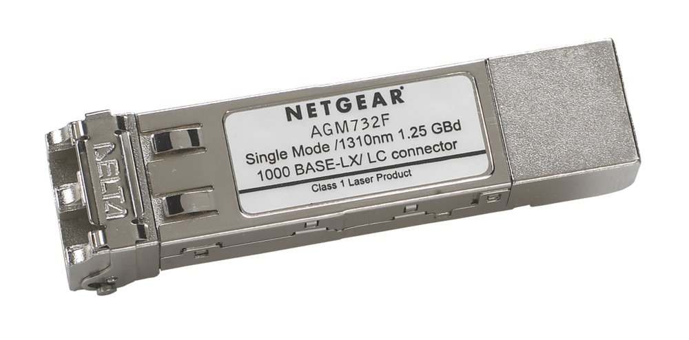 NETGEAR AGM732F | SFP Transceiver Module | 1,25 Gbps | Single-mode | 1310 nm | LC Duplex | 10 km 1 NETGEAR AGM732F | SFP Transceiver Module | 1