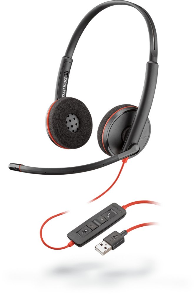 Poly Blackwire C3220 | Bedrade On-ear Stereo Headset | USB-A | Zwart 1 Poly Blackwire C3220 | Bedrade On-ear Stereo Headset | USB-A | Zwart