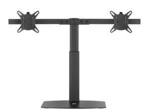 ACT AC8332 | In Hoogte Verstelbare Monitor-bureausteun | Tot 27" | Max 6kg | VESA 100x100 | 2 Monitoren | RENEWED