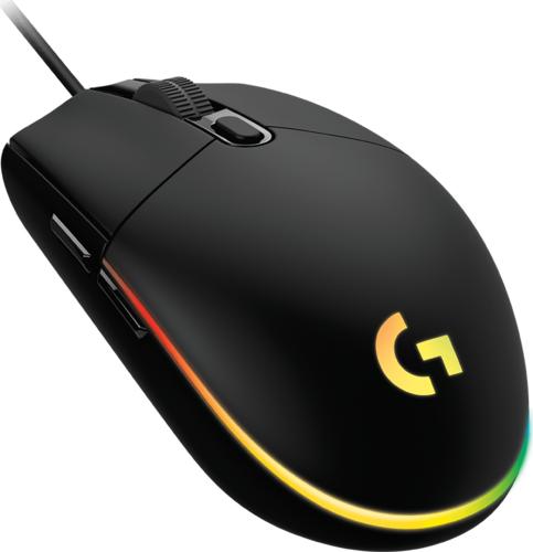 Logitech G203 LIGHTSYNC | Bedrade Gaming Muis | Links- en Rechtshandig | USB-A | 8.000 DPI | Zwart 3 Logitech G203 LIGHTSYNC | Bedrade Gaming Muis | Links- en Rechtshandig | USB-A | 8.000 DPI | Zwart - Afbeelding 3