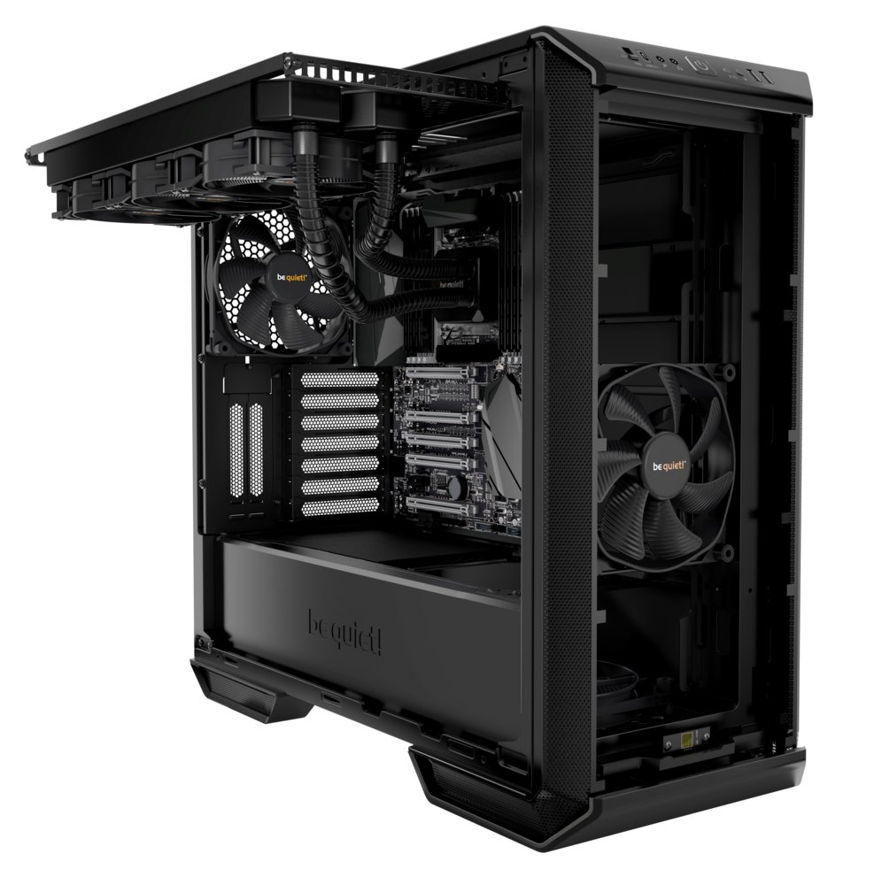 be quiet! Dark Base 700 | Midi Tower Case | Zwart 3 be quiet! Dark Base 700 | Midi Tower Case | Zwart - Afbeelding 3