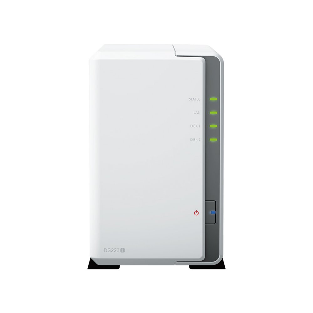 Synology DiskStation DS223j NAS | 2 Drive Bays | 1x Gigabit Ethernet | Wit 1 Synology DiskStation DS223j NAS | 2 Drive Bays | 1x Gigabit Ethernet | Wit