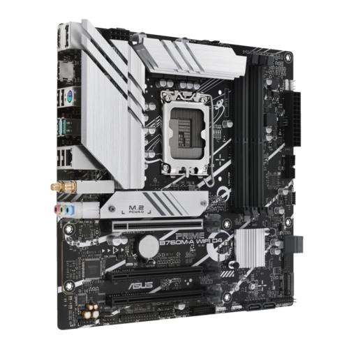 ASUS PRIME B760M-A WIFI D4 | Socket LGA 1700 | Intel B760 | 4xDDR4 | Micro-ATX | Moederbord 2 ASUS PRIME B760M-A WIFI D4 | Socket LGA 1700 | Intel B760 | 4xDDR4 | Micro-ATX | Moederbord - Afbeelding 2