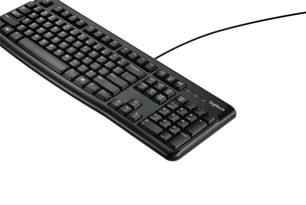 Logitech Keyboard K120 | Zakelijk Bedraad Toetsenbord | QWERTY 4 Logitech Keyboard K120 | Zakelijk Bedraad Toetsenbord | QWERTY - Afbeelding 4