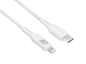 ACT kabel | USB-C naar Lightning | 1 m | Wit | AC3014