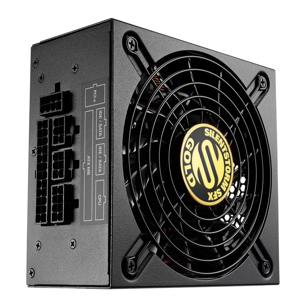 Sharkoon SilentStorm SFX | 500 Watt Gold ATX PSU | Modulair | Power Supply | Voeding 1 Sharkoon SilentStorm SFX | 500 Watt Gold ATX PSU | Modulair | Power Supply | Voeding