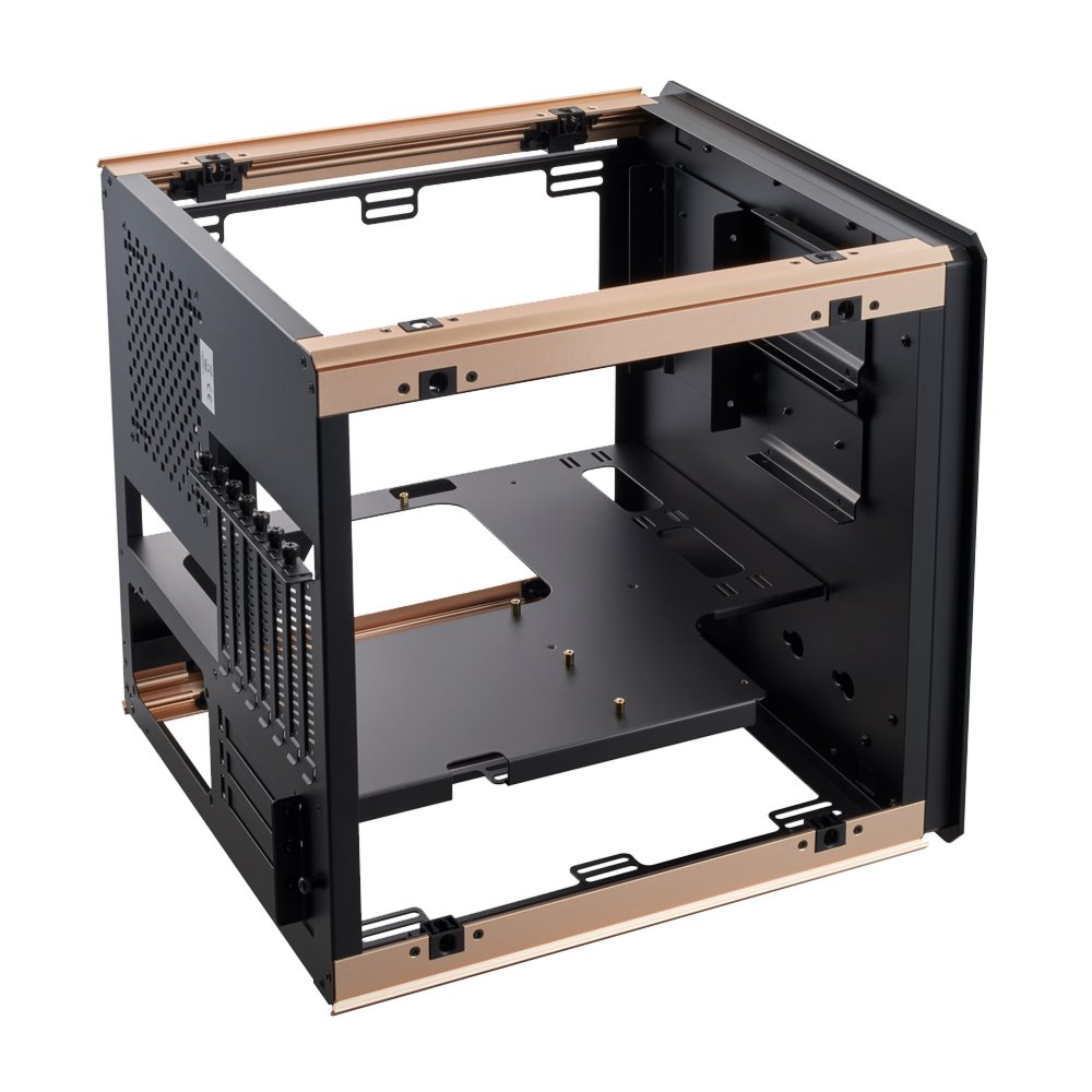 Azza Regis Cube Case | Zwart, Goud, Grijs 6 Azza Regis Cube Case | Zwart, Goud, Grijs - Afbeelding 6