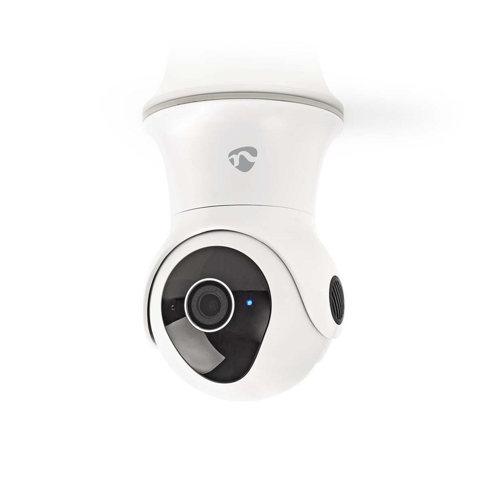 Nedis WIFICO20CWT | Wi-Fi Smart IP-buitencamera | Full HD 1080p | PTZ | Nachtzicht 15 m | Tweeweg-audio | IP65 | Wit 1 Nedis WIFICO20CWT | Wi-Fi Smart IP-buitencamera | Full HD 1080p | PTZ | Nachtzicht 15 m | Tweeweg-audio | IP65 | Wit