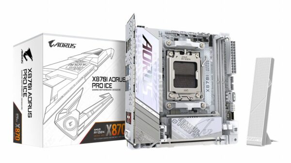Gigabyte X870I AORUS PRO ICE | Socket AM5 | AMD X870 | 2xDDR5 | Mini ...