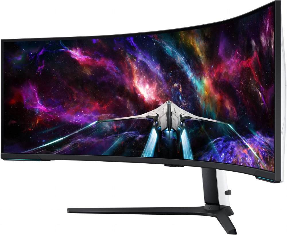Samsung Odyssey Neo G95NC | 57" VA Miniled | 7680x2160 | 240Hz | Curved Gaming Monitor | OPEN BOX 2 Samsung Odyssey Neo G95NC | 57" VA Miniled | 7680x2160 | 240Hz | Curved Gaming Monitor | OPEN BOX - Afbeelding 2