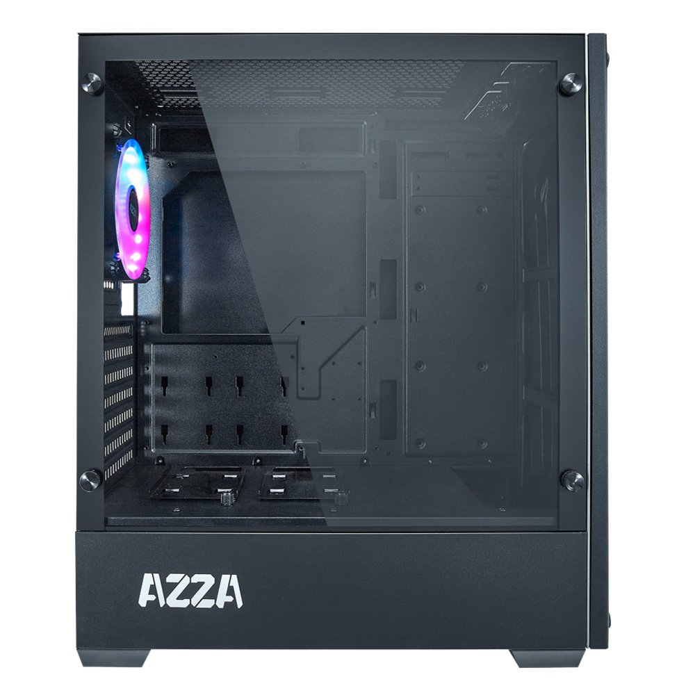 Azza Apollo 430 RGB | Midi Tower Case | Zwart 4 Azza Apollo 430 RGB | Midi Tower Case | Zwart - Afbeelding 4