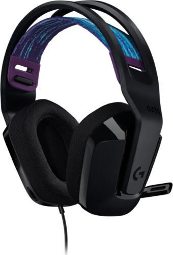 Logitech G335 | On-Ear Gaming Headset 3,5mm Connector | Zwart 4 Logitech G335 | On-Ear Gaming Headset 3,5mm Connector | Zwart - Afbeelding 4