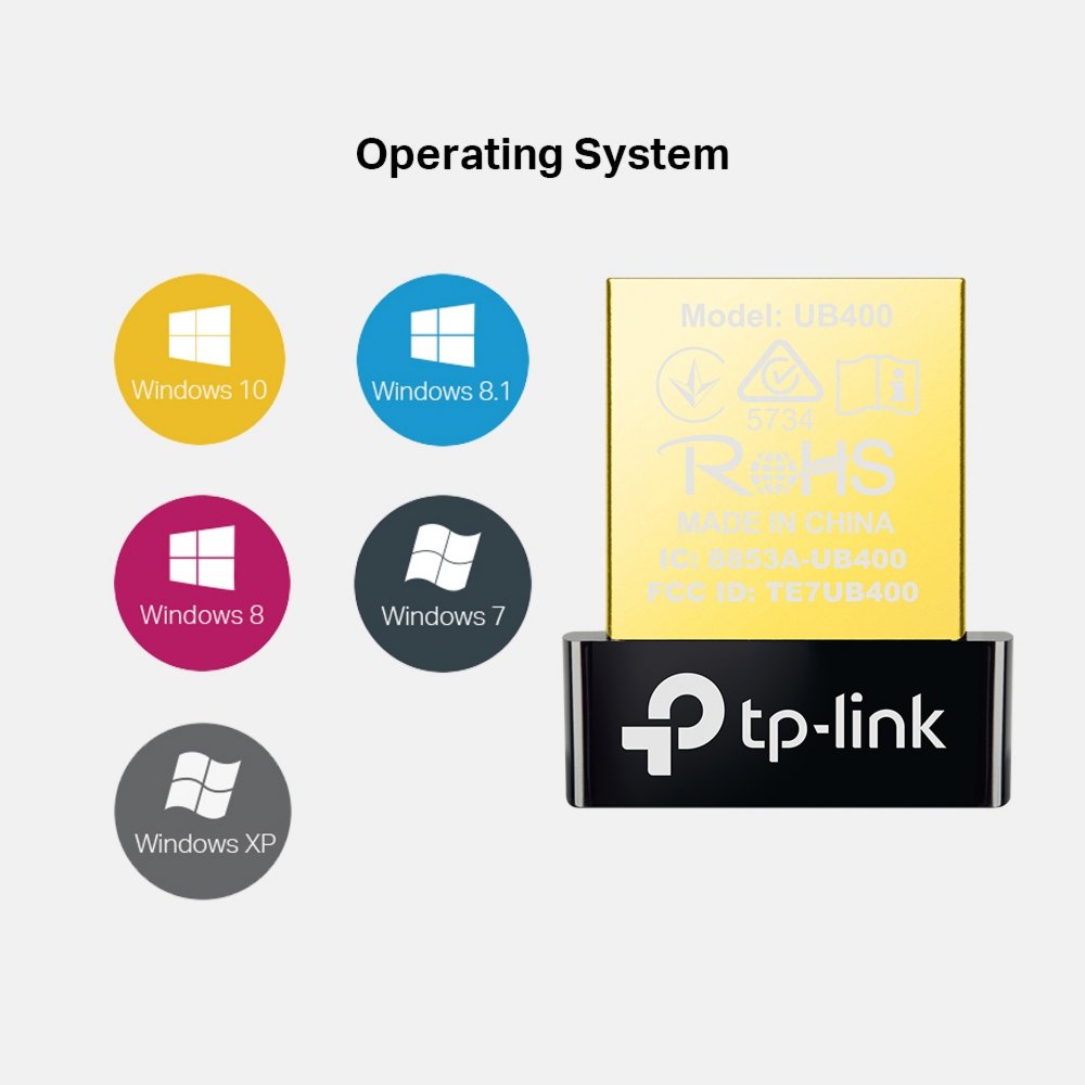 TP-LINK UB400 | Bluetooth Adapter 5 TP-LINK UB400 | Bluetooth Adapter - Afbeelding 5