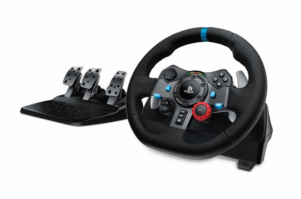 Logitech G29 Driving Force Stuurwiel + Pedalen | Force Feedback | 900° Rotatie | USB 2.0 | Compatibel met PC, PS3, PS4, PS5 1 Logitech G29 Driving Force Stuurwiel + Pedalen | Force Feedback | 900° Rotatie | USB 2.0 | Compatibel met PC