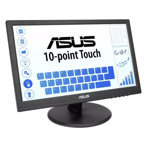 ASUS VT168HR | 15.6" Touchscreen Monitor | 1366 x 768 | WXGA | LED | Zwart 3 ASUS VT168HR | 15.6" Touchscreen Monitor | 1366 x 768 | WXGA | LED | Zwart - Afbeelding 3