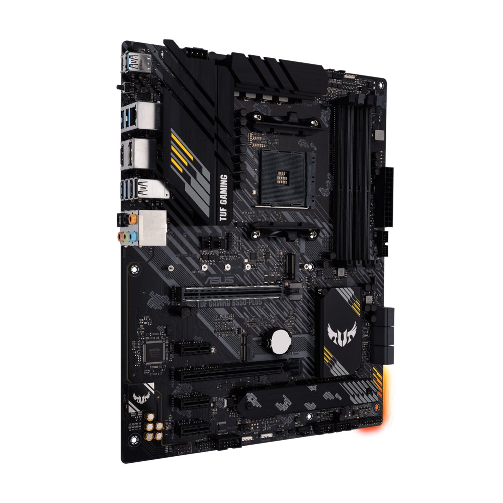 ASUS TUF Gaming B550-PLUS | Socket AM4 | AMD B550 | 4xDDR4 | Micro-ATX | Moederbord 3 ASUS TUF Gaming B550-PLUS | Socket AM4 | AMD B550 | 4xDDR4 | Micro-ATX | Moederbord - Afbeelding 3