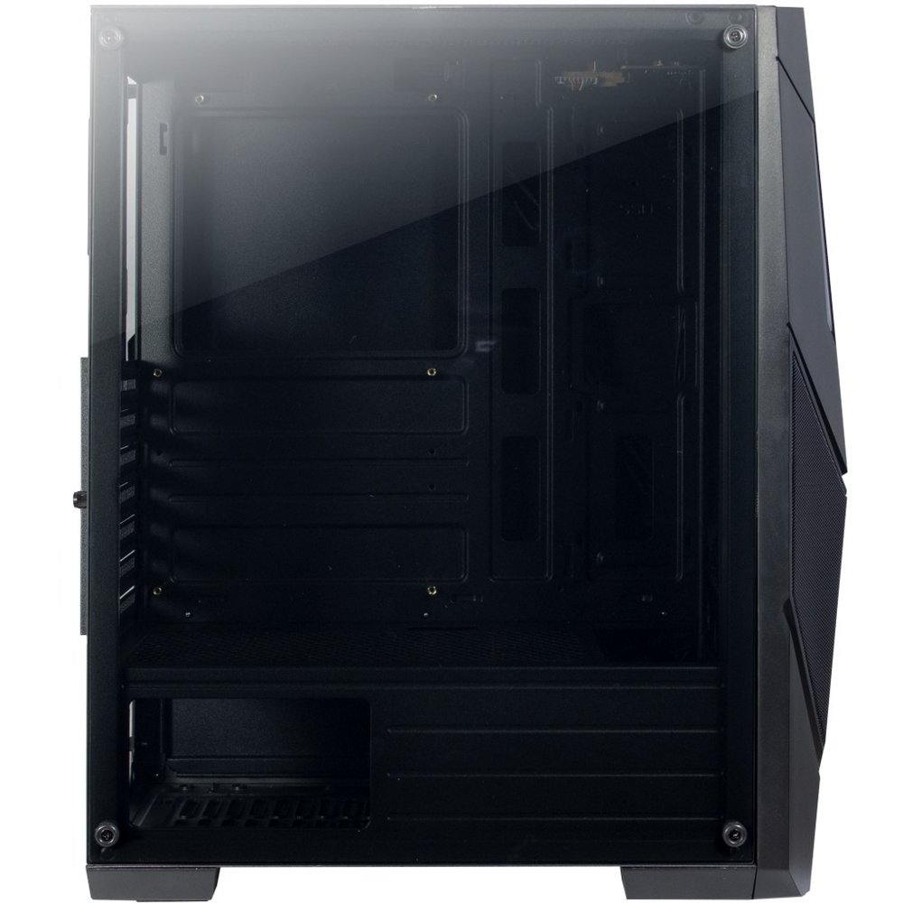 Inter-Tech IT-3303 Hornet RGB | Midi Tower Case | Zwart 6 Inter-Tech IT-3303 Hornet RGB | Midi Tower Case | Zwart - Afbeelding 6